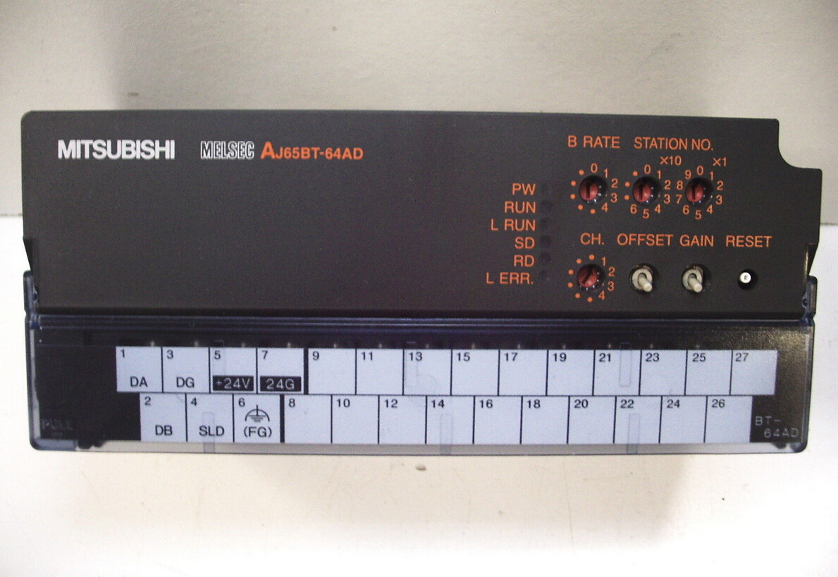 AJ65BT-64AD Mitsubishi CC-Link Analog Input Module NEW