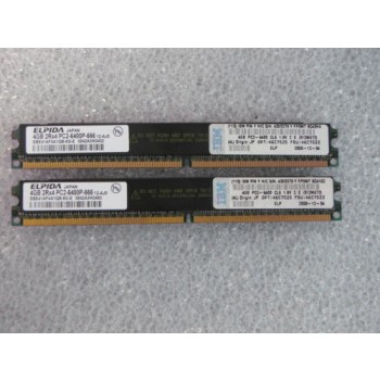 Server Memory Ram 46C7525 46C7523 8GB(2x4GB) PC2-6400 CL5 ECC DDR2 800 VLP SDRAM DIMM kits for LS22 LS42 Blade